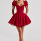 Annie Mini Dress - Red