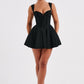 Antonella Mini Dress - Black