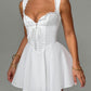 Antonella Mini Dress - Ivory