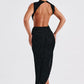 Aphrodite Midi Dress - Black