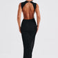 Aphrodite Midi Dress - Black