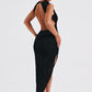 Aphrodite Midi Dress - Black