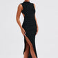 Aphrodite Midi Dress - Black