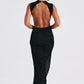 Aphrodite Midi Dress - Black