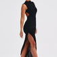 Aphrodite Midi Dress - Black