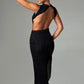 Aphrodite Midi Dress - Black