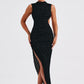 Aphrodite Midi Dress - Black