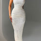 Aphrodite Midi Dress - Ivory