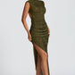 Aphrodite Midi Dress - Khaki