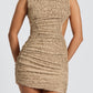 Aphrodite Mini Dress - Beige