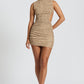 Aphrodite Mini Dress - Beige