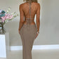 Arabella Maxi Dress - Beige