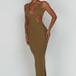 Arabella Maxi Dress - Khaki