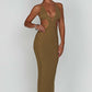 Arabella Maxi Dress - Khaki