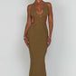 Arabella Maxi Dress - Khaki