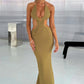 Arabella Maxi Dress - Khaki
