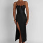 Ardelle Midi Dress - Black