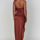 Ariel Maxi Dress - Rust