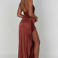 Ariel Maxi Dress - Rust