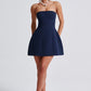 Asha Mini Dress - Navy