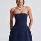 Asha Mini Dress - Navy
