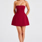 Asha Mini Dress - Wine