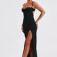 Asteria Maxi Dress - Black
