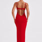 Asteria Maxi Dress - Red