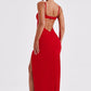 Asteria Maxi Dress - Red