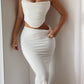 Astrid Maxi Skirt - White