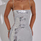 Atari Maxi Dress - Silver