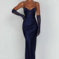 Athena Maxi Dress - Navy