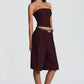 Ausra Bermuda Shorts - Plum