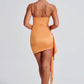 Avery Mini Dress - Tangerine