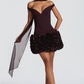 Aveta Mini Dress - Plum