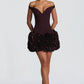Aveta Mini Dress - Plum