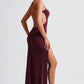 Beatrix Maxi Dress - Cherry Lacquer