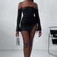 Becca Mini Dress - Black