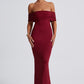 Belinda Maxi Dress - Burgundy