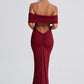 Belinda Maxi Dress - Burgundy