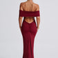 Belinda Maxi Dress - Burgundy