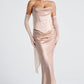 Bernadette Maxi Skirt - Soft Peach
