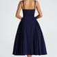 Betty Midi Dress - Navy