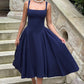 Betty Midi Dress - Navy
