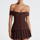 Blakely Top - Plum Brown