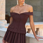 Blakely Top - Plum Brown
