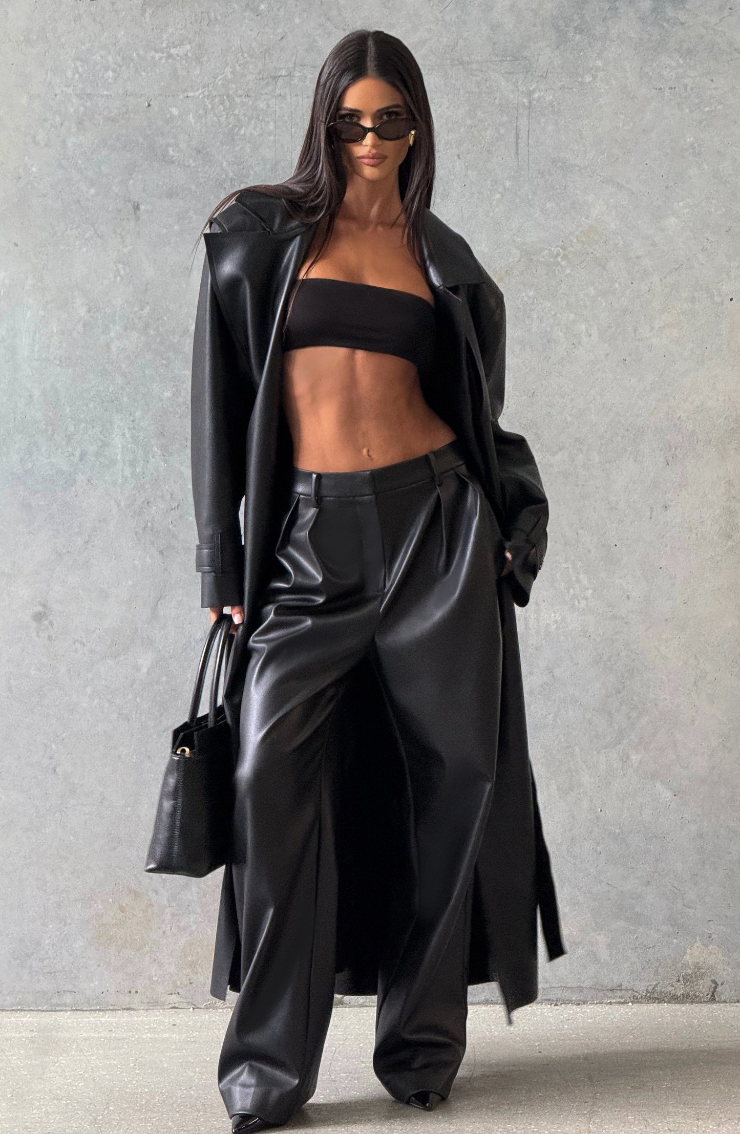 Bridget Trench Coat - Black