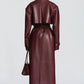 Bridget Trench Coat - Plum