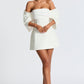 Briella Mini Dress - Ivory