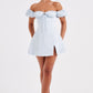 Caitlyn Mini Dress - Blue